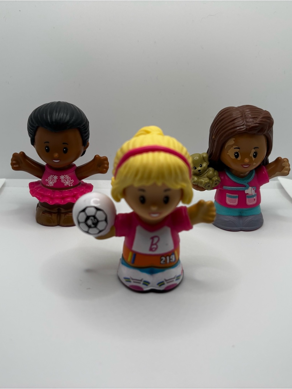 Fisher Price Little People Lot Of 3 You Can Be Anything Collection Barbie’s